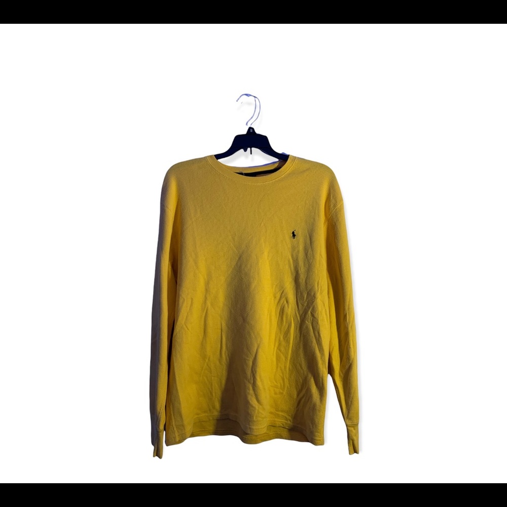 Yellow Polo Ralph Lauren long sleeve